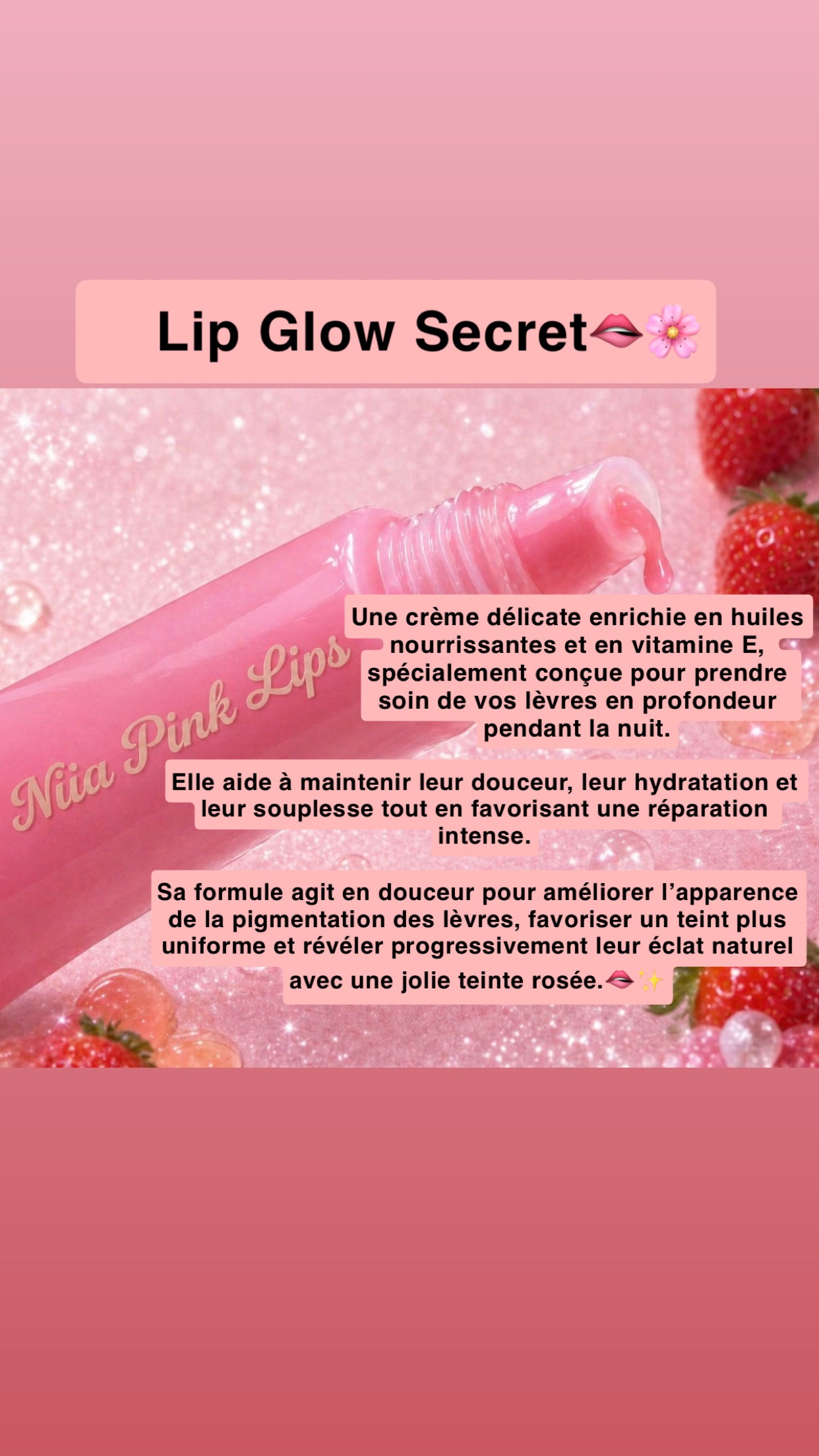 Niia Pink Lips kit complet